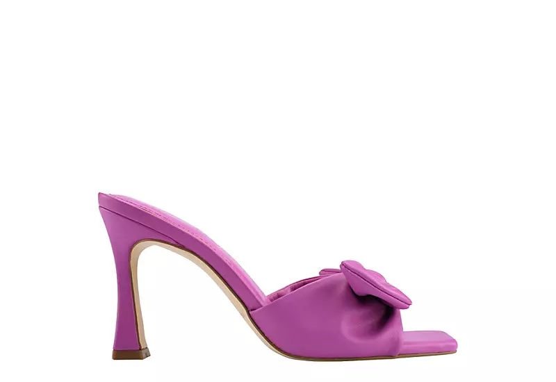 Marc Fisher Womens Demar Slide Sandal - Bright Pink 4 Marc Fisher Womens Demar Slide Sandal - Bright Pink - Image 2