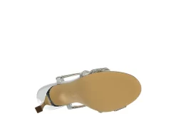 N By Nina Womens Lourdes Sandal - Silver -Skechers Store US 01 106400 06