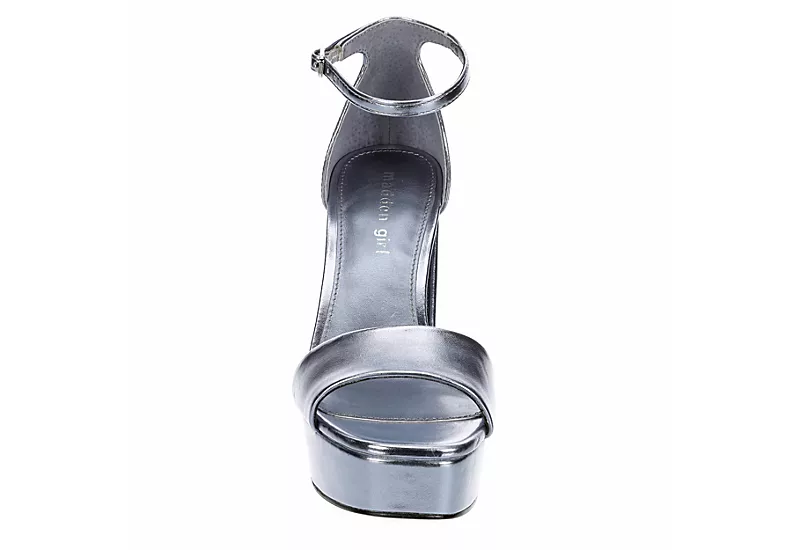 Madden Girl Womens Omega Platform Sandal - Blue 5 Madden Girl Womens Omega Platform Sandal - Blue - Image 3