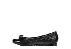 Ak Anne Klein Womens Gianna-q Flat - Black 12 Ak Anne Klein Womens Gianna-q Flat - Black -Skechers Store US 01 106419 03