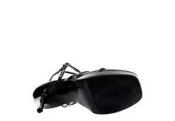 Xappeal Womens Meghan Platform Sandal - Black -Skechers Store US 01 106536 06