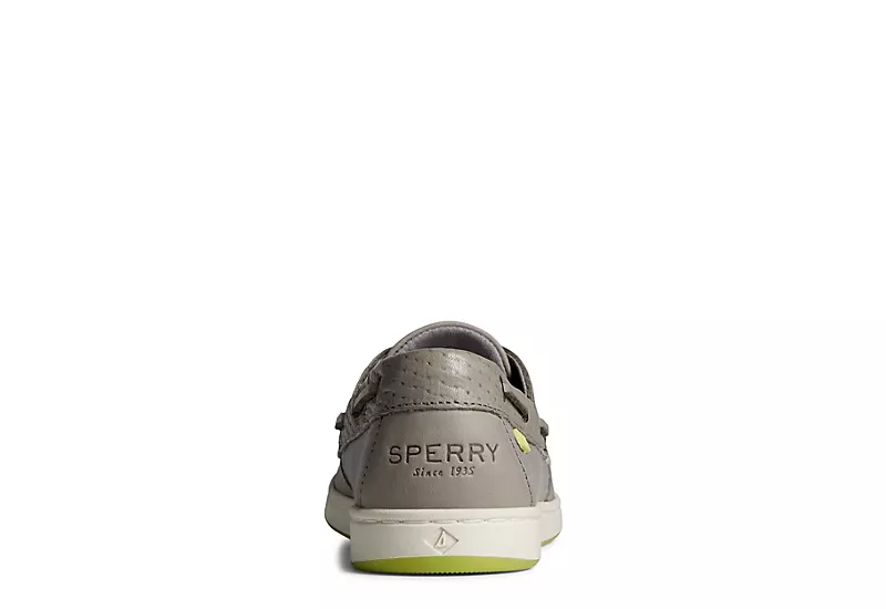 Sperry Womens Coastfish 2-eye Boat Shoe - Grey 6 Sperry Womens Coastfish 2-eye Boat Shoe - Grey - Image 4