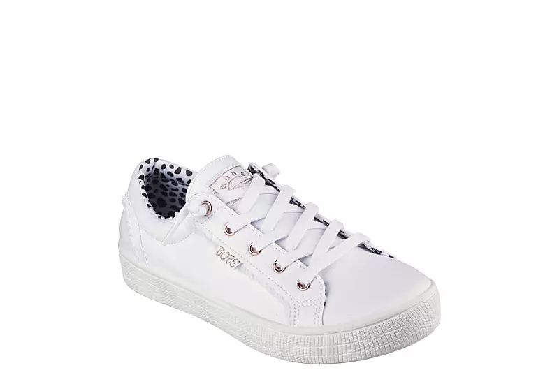 Skechers Womens B Extra Cute 2cute4u Slip On Sneaker - White 3 Skechers Womens B Extra Cute 2cute4u Slip On Sneaker - White