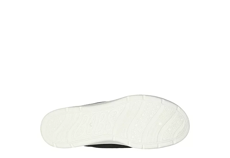 Skechers Womens Beyond Sprouting Memory Slip On Sneaker - Black 7 Skechers Womens Beyond Sprouting Memory Slip On Sneaker - Black - Image 5