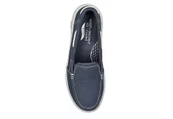 Skechers Womens Arch Fit Skipper Playful Slip On Sneaker - Navy -Skechers Store US 01 106890 03
