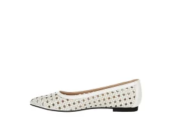 Mootsies Tootsies Womens Akshy Flat - White -Skechers Store US 01 106980 03