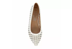Mootsies Tootsies Womens Akshy Flat - White -Skechers Store US 01 106980 05