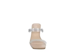 Michael By Michael Shannon Womens Dionna Slide Sandal - Clear -Skechers Store US 01 107002 02