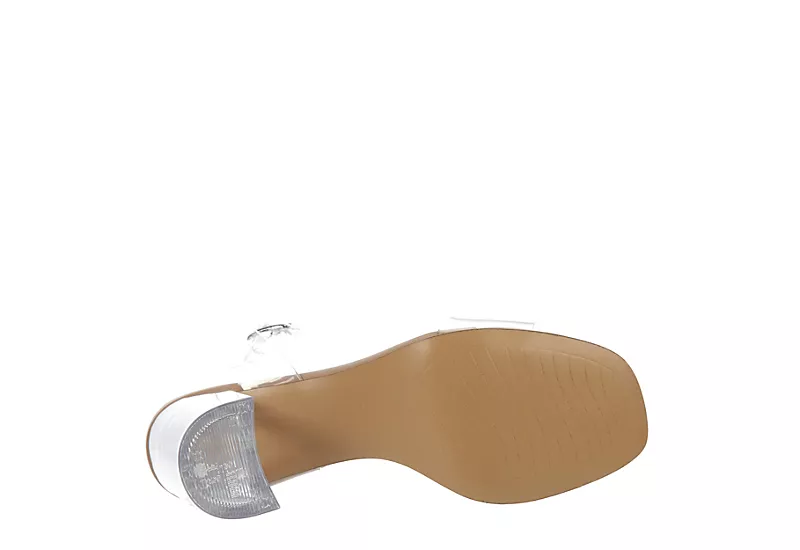 Michael By Michael Shannon Womens Selina Sandal - Clear 9 Michael By Michael Shannon Womens Selina Sandal - Clear - Image 7