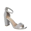 Michael By Michael Shannon Womens Stella Sandal - Silver -Skechers Store US 01 107015 00