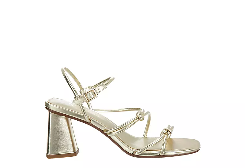 Michael By Michael Shannon Womens Tristan Sandal - Gold 4 Michael By Michael Shannon Womens Tristan Sandal - Gold - Image 2