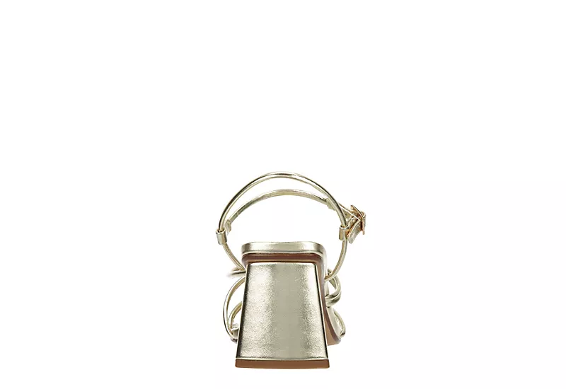 Michael By Michael Shannon Womens Tristan Sandal - Gold 7 Michael By Michael Shannon Womens Tristan Sandal - Gold - Image 5