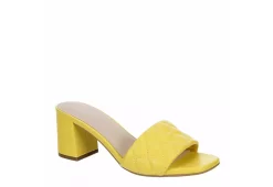 Michael By Michael Shannon Womens Riya Slide Sandal - Yellow