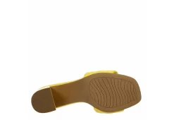 Michael By Michael Shannon Womens Riya Slide Sandal - Yellow -Skechers Store US 01 107027 06