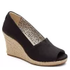 Toms Womens Michelle Wedge - Black 1 Toms Womens Michelle Wedge - Black -Skechers Store US 01 107378 00