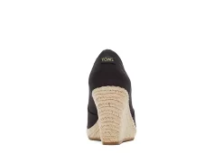 Toms Womens Michelle Wedge - Black 11 Toms Womens Michelle Wedge - Black -Skechers Store US 01 107378 02