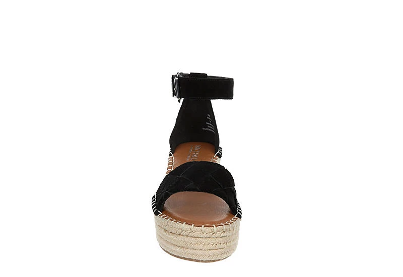 Michael By Michael Shannon Womens Bridgette Wedge Sandal - Black 5 Michael By Michael Shannon Womens Bridgette Wedge Sandal - Black - Image 3