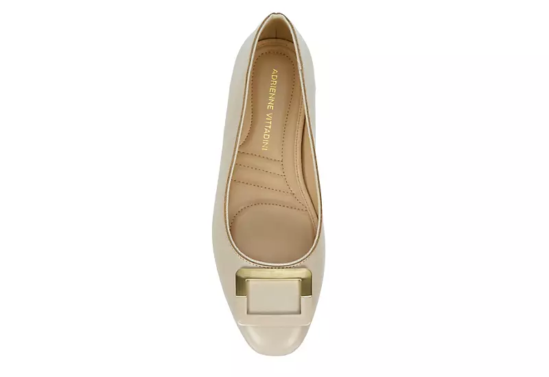 Adrienne Vittadini Womens Jacksi Flat - Ivory 8 Adrienne Vittadini Womens Jacksi Flat - Ivory - Image 6
