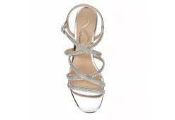N By Nina Womens Bloom Sandal - Silver -Skechers Store US 01 107405 05