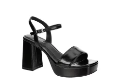 Limelight Womens Ansley Platform Sandal - Black