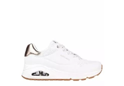 Skechers Womens Uno Sneaker - White