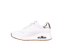 Skechers Womens Uno Sneaker - White -Skechers Store US 01 107513 02