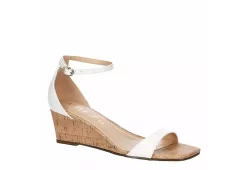 Unisa Womens Karder Wedge Sandal - White
