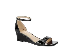 Unisa Womens Karder Wedge Sandal - Black