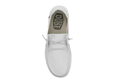 Heydude Womens Wendy Slip On Sneaker - White 13 Heydude Womens Wendy Slip On Sneaker - White -Skechers Store US 01 107704 04