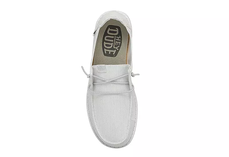 Heydude Womens Wendy Slip On Sneaker - White 7 Heydude Womens Wendy Slip On Sneaker - White - Image 5