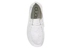 Heydude Womens Wendy Rise Slip On Sneaker - White -Skechers Store US 01 107706 05