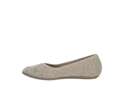 Skechers Womens Cleo 2.0 Knitty Witty Flat - Taupe -Skechers Store US 01 107722 03