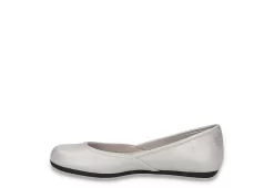 Easy Street Womens Tamar Flat - Silver 12 Easy Street Womens Tamar Flat - Silver -Skechers Store US 01 108017 03