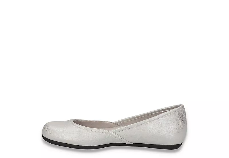 Easy Street Womens Tamar Flat - Silver 6 Easy Street Womens Tamar Flat - Silver - Image 4