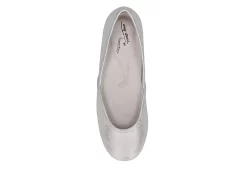 Easy Street Womens Tamar Flat - Silver 14 Easy Street Womens Tamar Flat - Silver -Skechers Store US 01 108017 05
