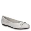 Easy Street Womens Asher Flat - Silver 1 Easy Street Womens Asher Flat - Silver -Skechers Store US 01 108021 00