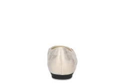 Easy Street Womens Asher Flat - Gold -Skechers Store US 01 108022 04