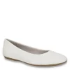 Easy Street Womens Mazi Flat - White -Skechers Store US 01 108049 00