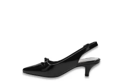 Easy Street Womens Emerin Slingback Pump - Black 12 Easy Street Womens Emerin Slingback Pump - Black -Skechers Store US 01 108057 03