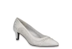 Easy Street Womens Ansen Pump - Silver