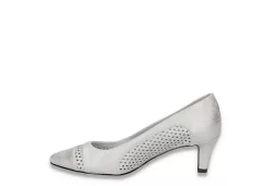 Easy Street Womens Ansen Pump - Silver -Skechers Store US 01 108091 03