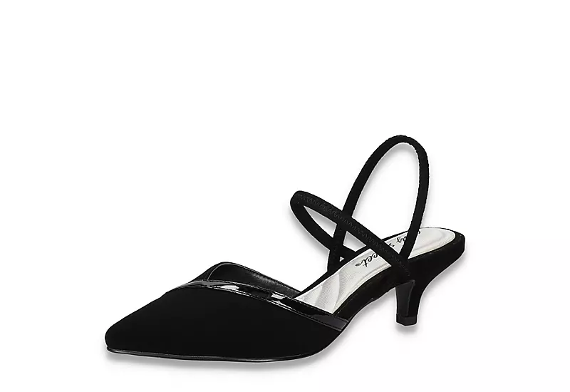 Easy Street Womens Unna Pump - Black 3 Easy Street Womens Unna Pump - Black