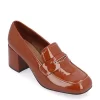 Journee Collection Womens Liyla Pump - Cognac -Skechers Store US 01 108361 00