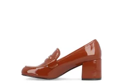 Journee Collection Womens Liyla Pump - Cognac -Skechers Store US 01 108361 03
