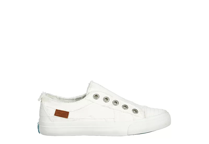 Blowfish Womens Play Slip On Sneaker - White 4 Blowfish Womens Play Slip On Sneaker - White - Image 2