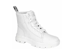 Dr. Martens Dr.martens Womens Combs Nylon Combat Boot - White