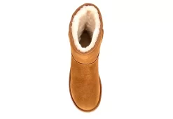 Koolaburra By Ugg Womens Koola Short Fur Boot - Rust -Skechers Store US 01 122353 05