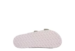 Madden Girl Womens Teddy Footbed Slide Sandal - Blush -Skechers Store US 01 201894 06