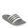 Adidas Womens Adilette Comfort Slide Sandal - White