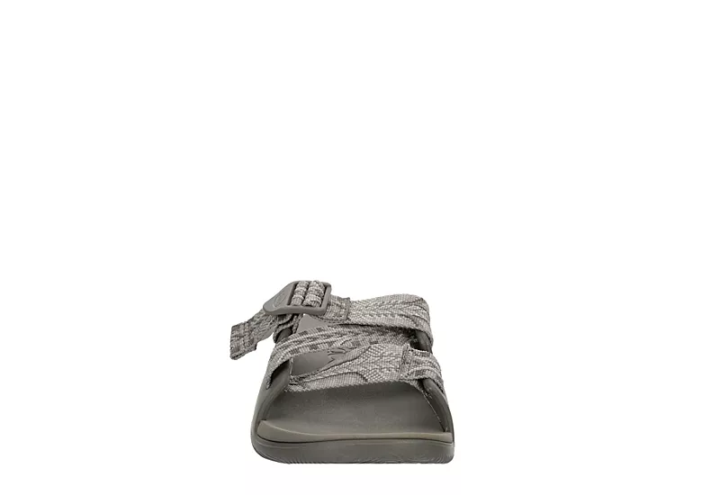 Chaco Womens Chillos Slide Sandal - Dark Grey 5 Chaco Womens Chillos Slide Sandal - Dark Grey - Image 3